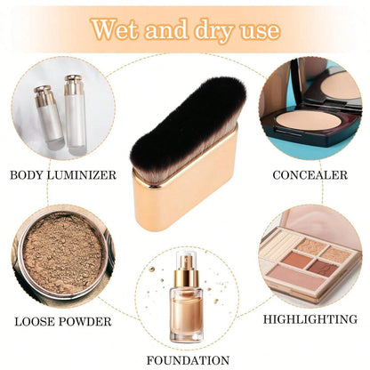 1PC Self Tan Brush Soft Body Makeup Brush Portable Self Tanning Brush