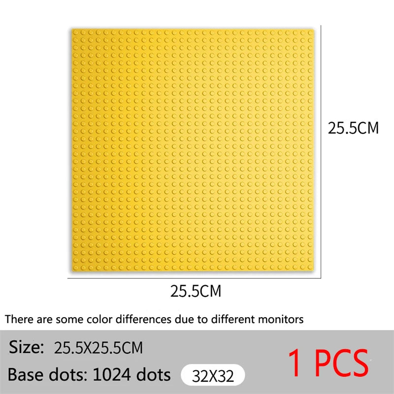 Baseplate 32x32 16X32 Dots Classic Brick Plate Building Blocks