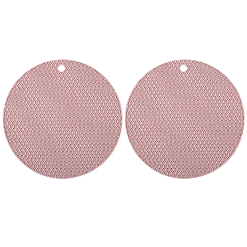 2/4 PCS Heat Resistant Silicone Mat