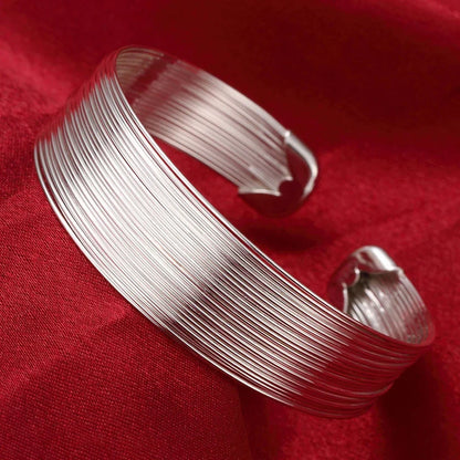 DANA 925 Sterling Silver Bangles Bracelet