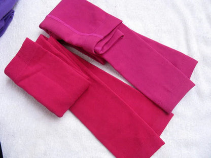 Autumn Winter Baby Girls Fleece Warm 10 Colors 1-10 Year Leggings