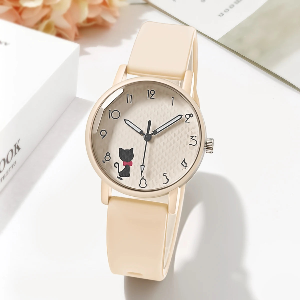Casual Quartz Silicone Strap Watches
