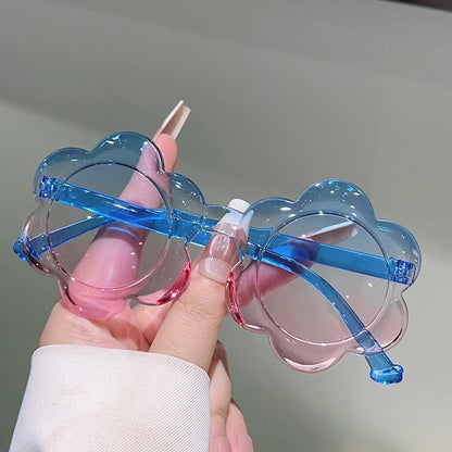 1/7 Pcs Flower Shaped Sunglasses