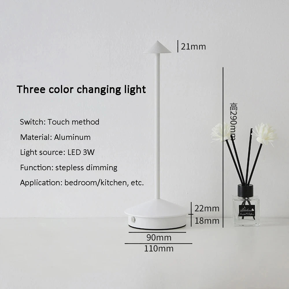 Dimmable Table Lamp Creative Dining Touch Led Bar