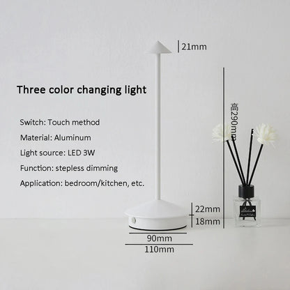 Dimmable Table Lamp Creative Dining Touch Led Bar