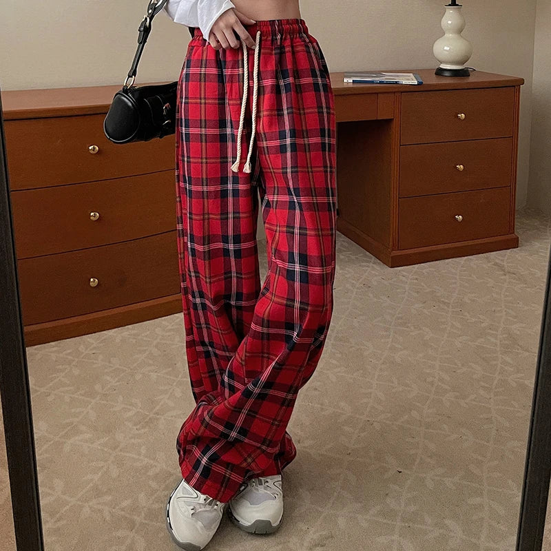 High Waist Y2k Loose Straight Leg Pants