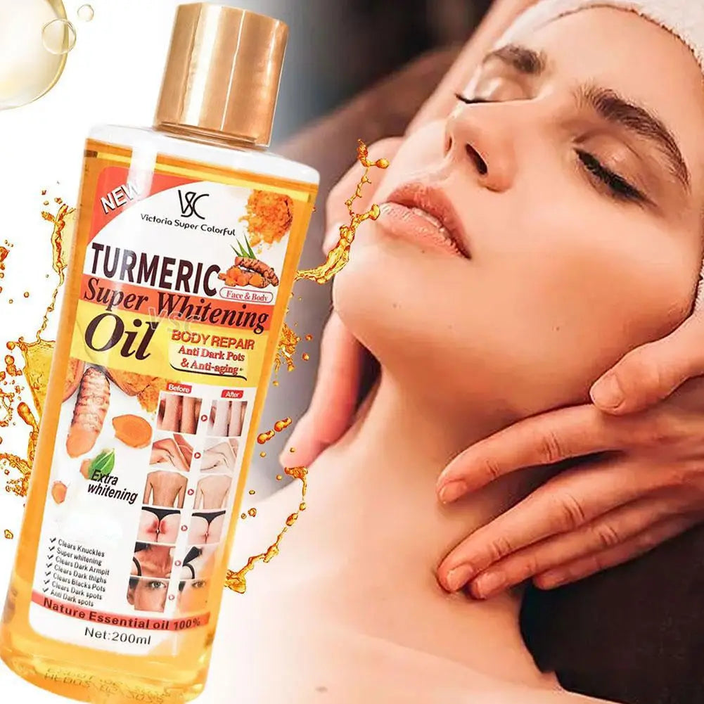Turmeric Essential Oil Facial oil Moisturizing Skin Care