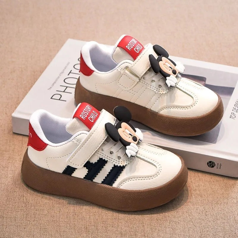 Casual Cute Cartoon Sport  Anti-slip Soft Sole Kids Board Sneakers