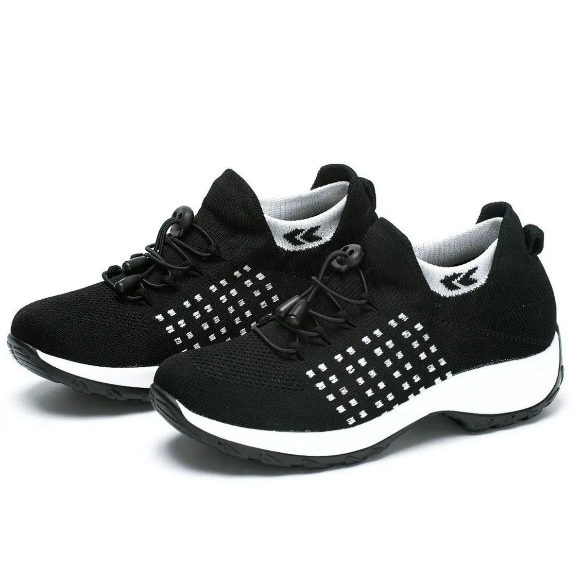 Walking Trainers Fly Weaving Sock Sneakers