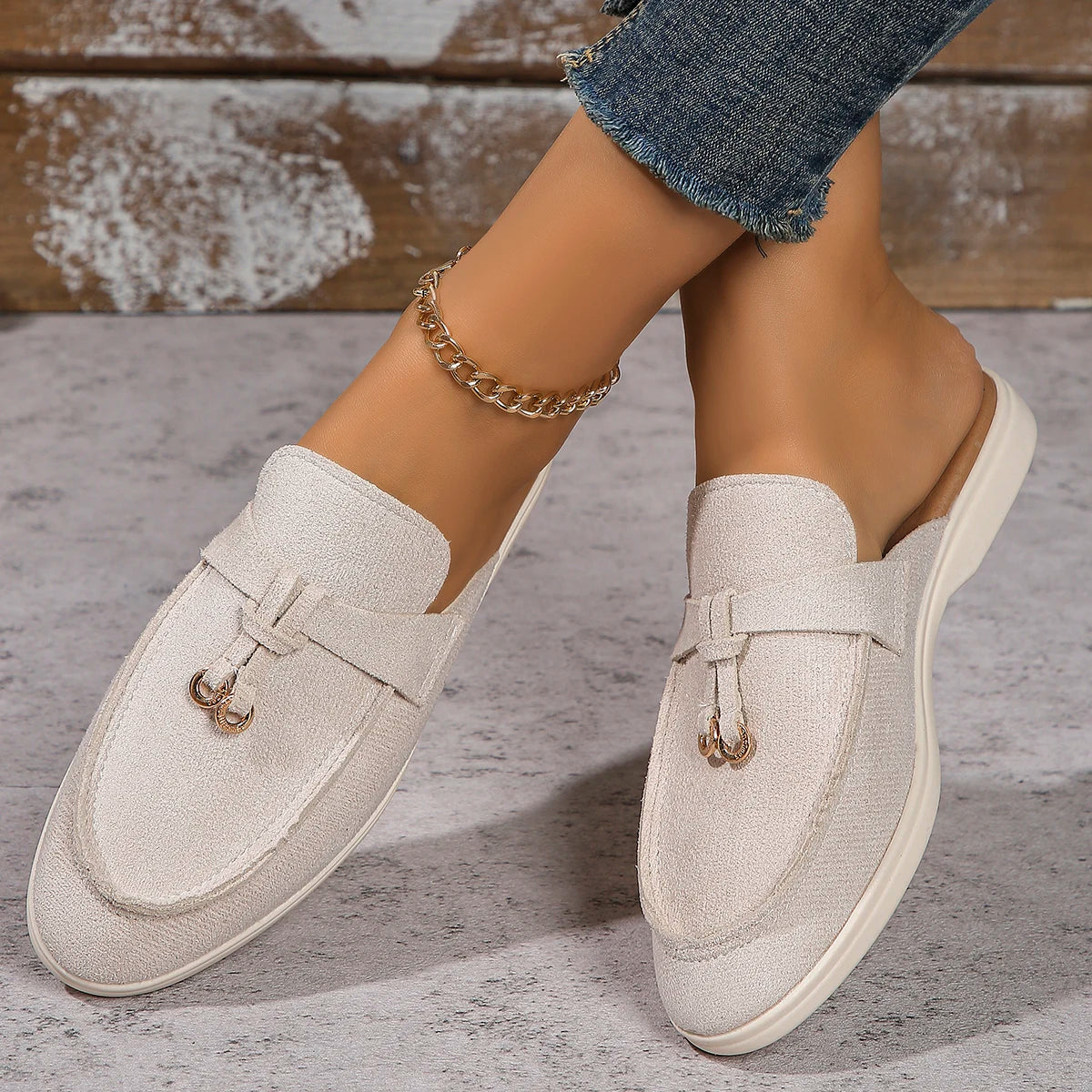 Casual Flat Bottom Loafers Shoes