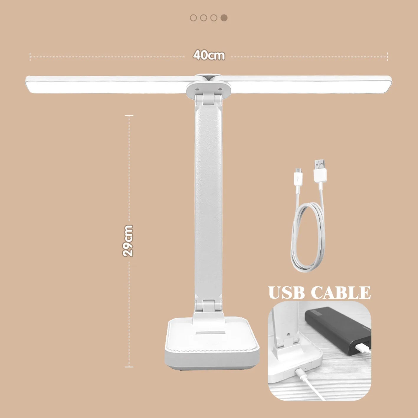 USB Desk Lamp Touch Night Light