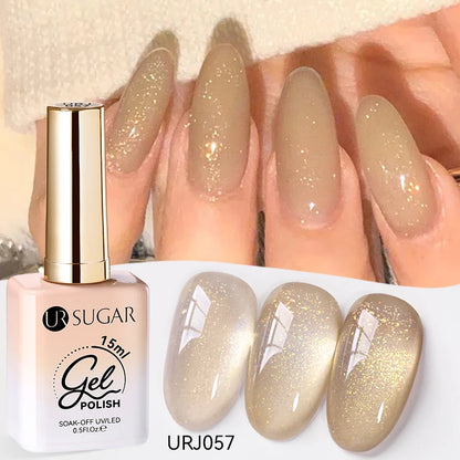 SUGAR Jelly Milky White Translucent Gel Polish