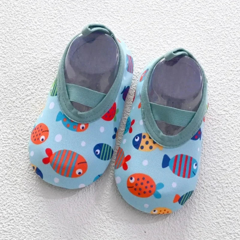 Baby Socks Shoes Learning Walking Anti-Skid Slippers