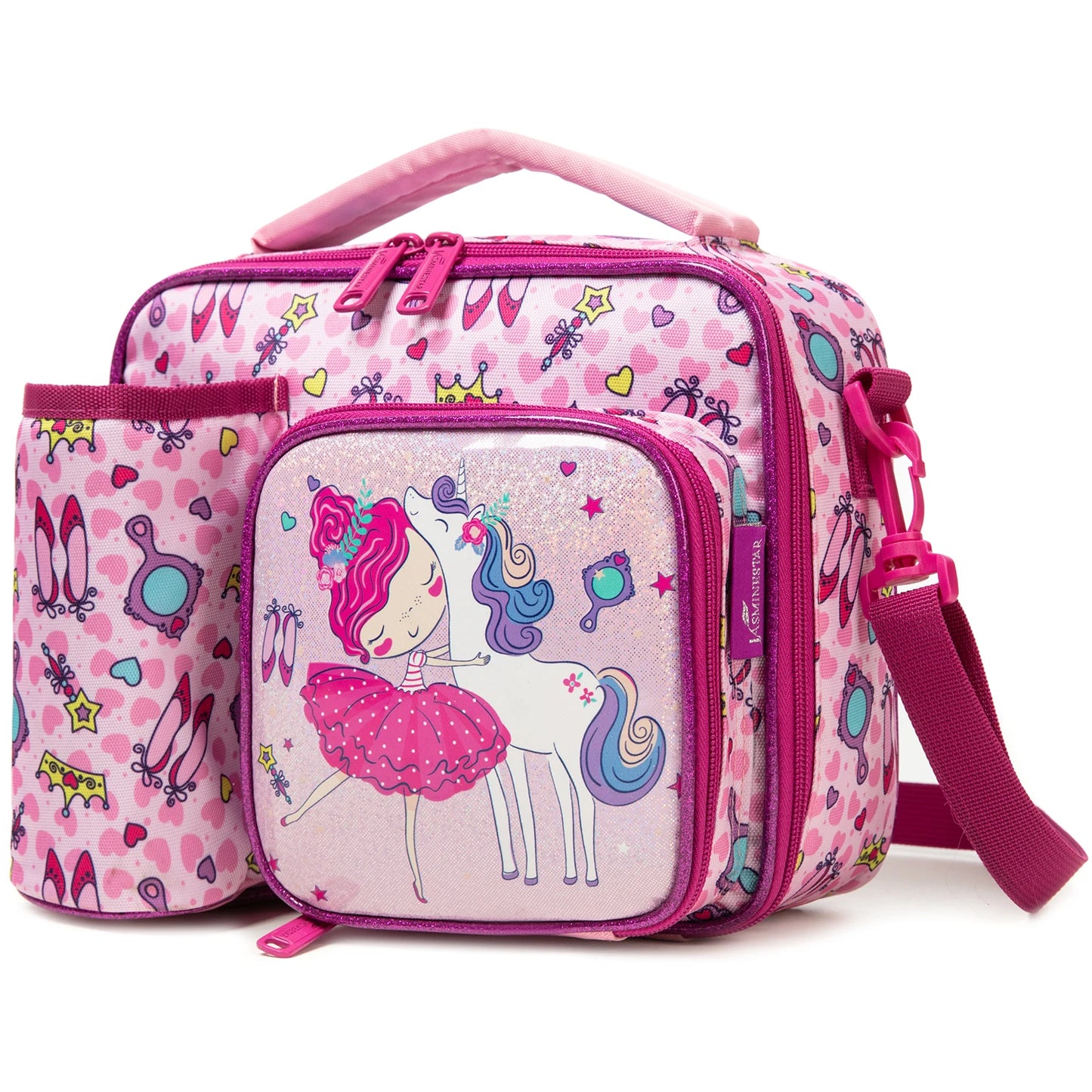 Cute Animal Kids Lunch Box Meal Bag Set