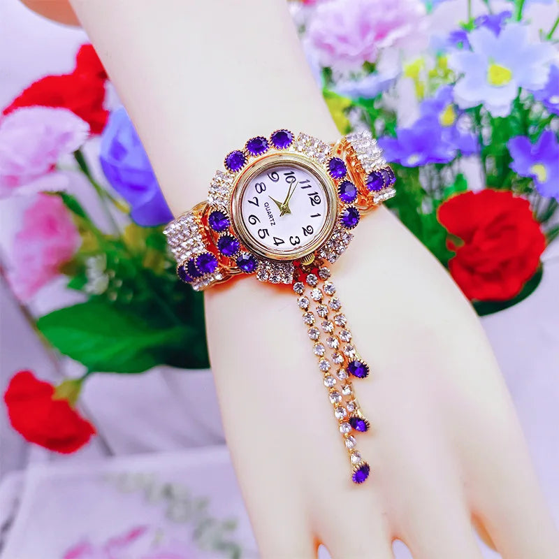 Shiny Diamond Crystal Watches