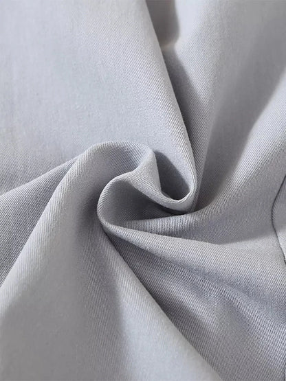 Falda midi coreana elegante de talle alto