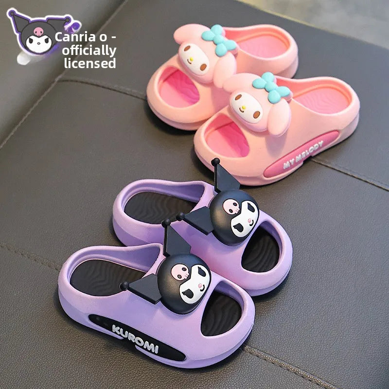 Cute Cartoon Home Slippers for Girls Flip Flops