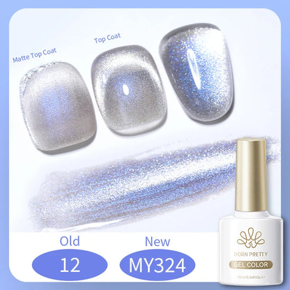 Dark Red Cat Magnetic Gel Nail Polish