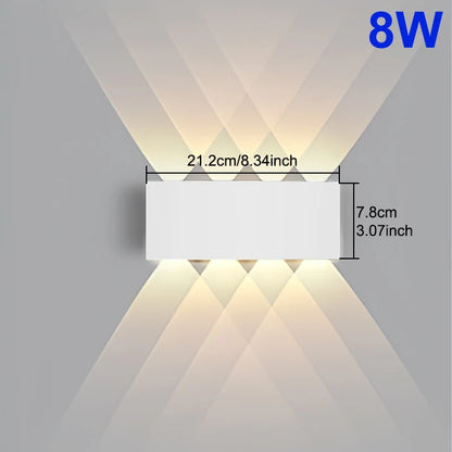 LED Wall Lamp Indoor Up and Down Interior Wall Light