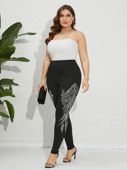 Plus Size Leggings Skinny Trousers