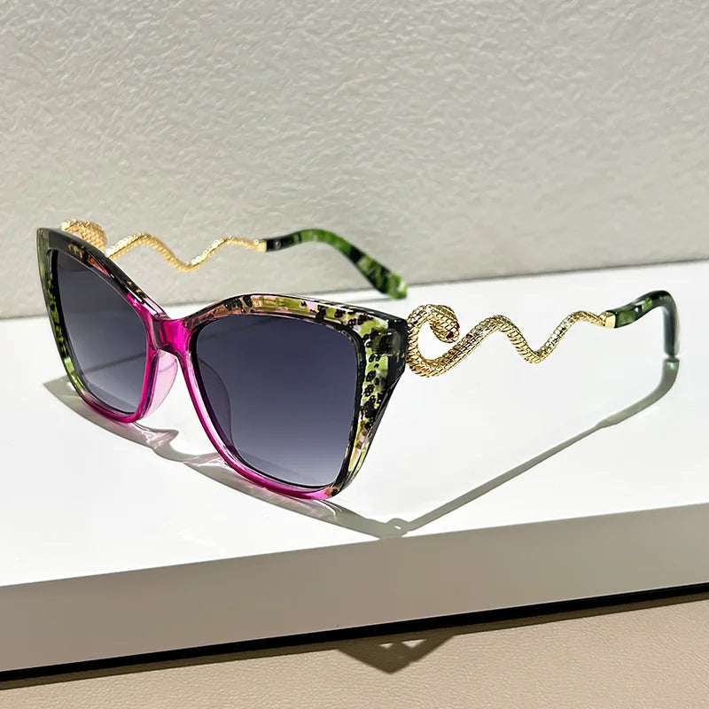 Casual Cateye Waist Chain Glasses