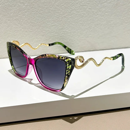 Casual Cateye Waist Chain Glasses