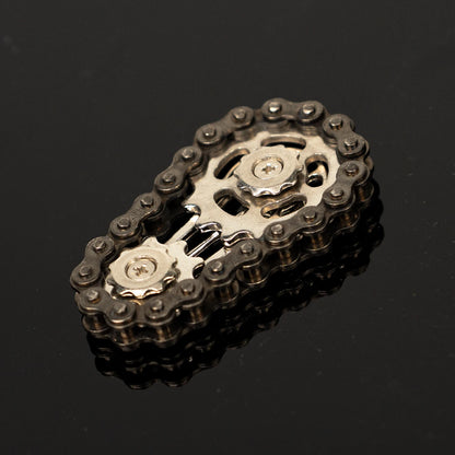 Bicycle Chain Finger Spinner Stress Relief