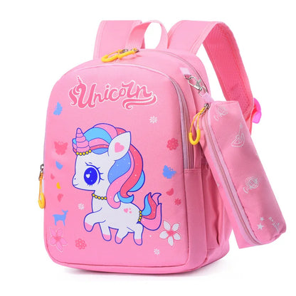 Boys Girls Cute Cartoon Toddler Rucksack Kindergarten Schoolbag