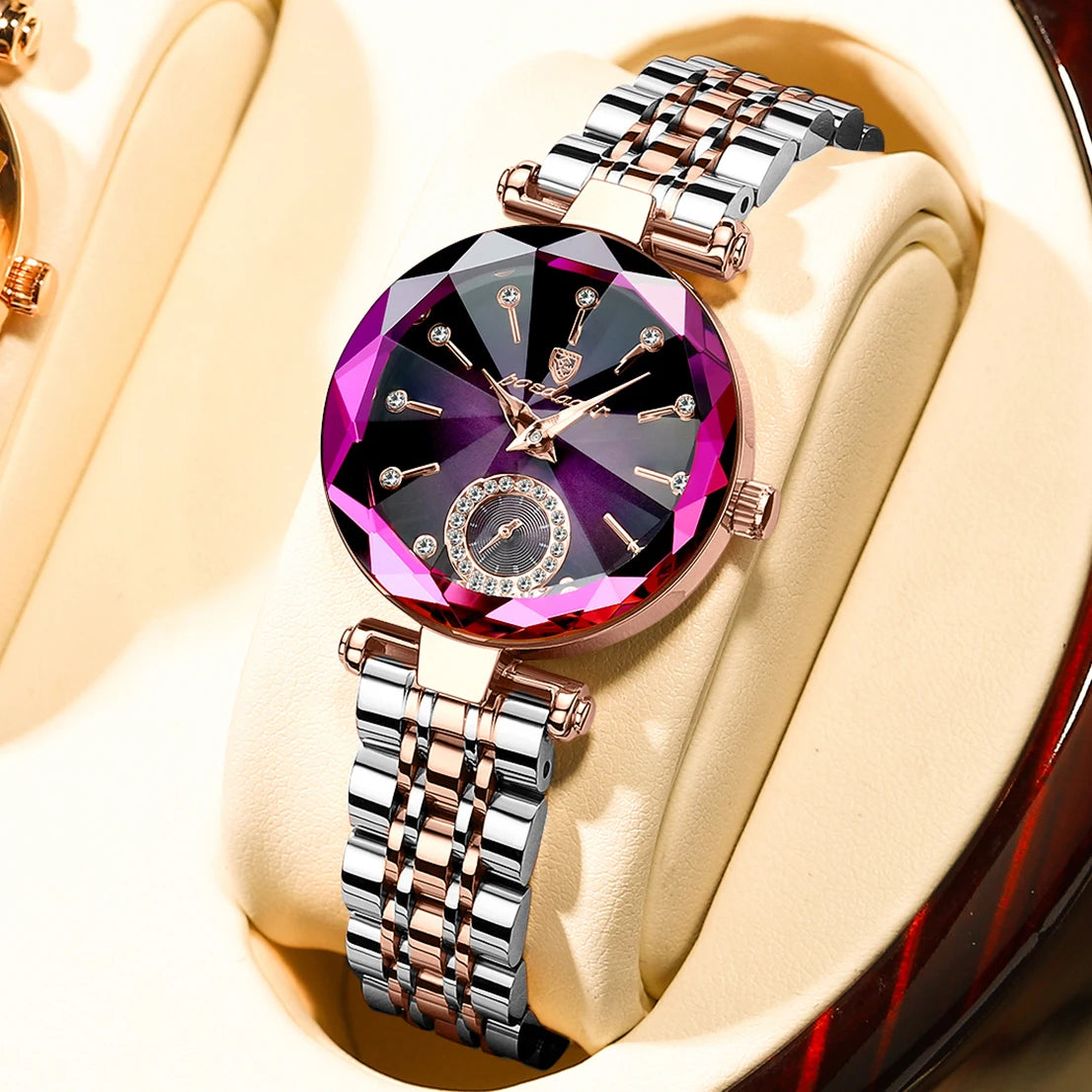 Luxury Elegant Waterproof Stainless Steel Quartz Watches