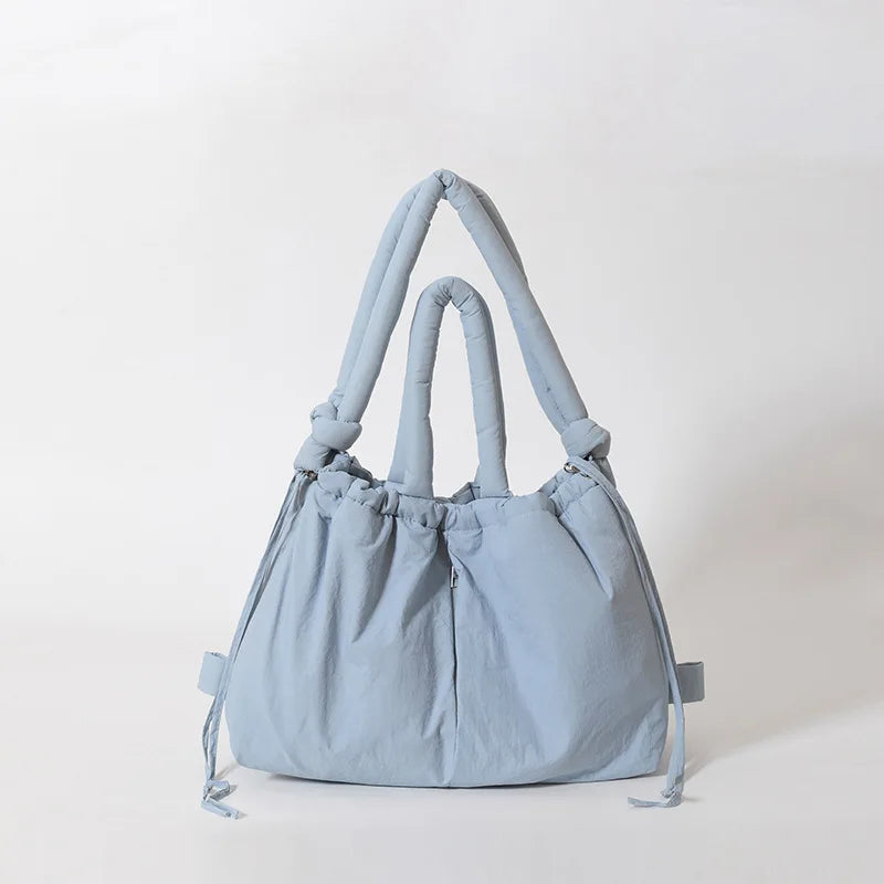 Down Padded Jacket Single Shoulder Tote Bag