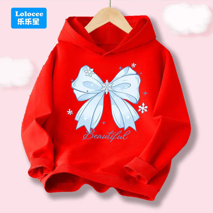 Petal Butterfly Spring Autumn Soft Cotton Hoodies