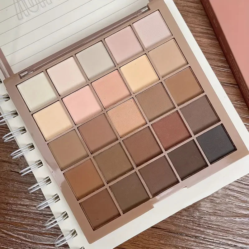 Eyeshadow palette - matte and shimmer makeup