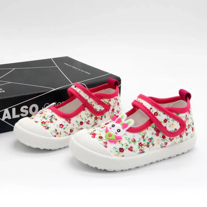 Canvas Soft Running Sneakers