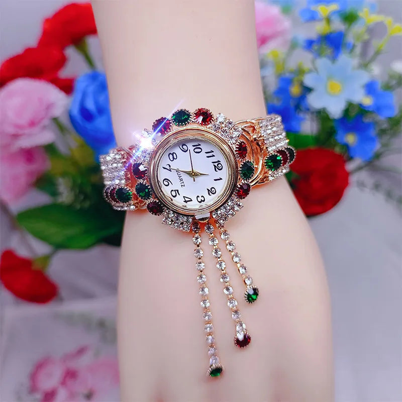 Shiny Diamond Crystal Watches