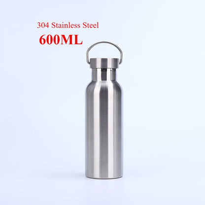 Stainless Steel Water 1 Liter  500 750 1000ml Bottles