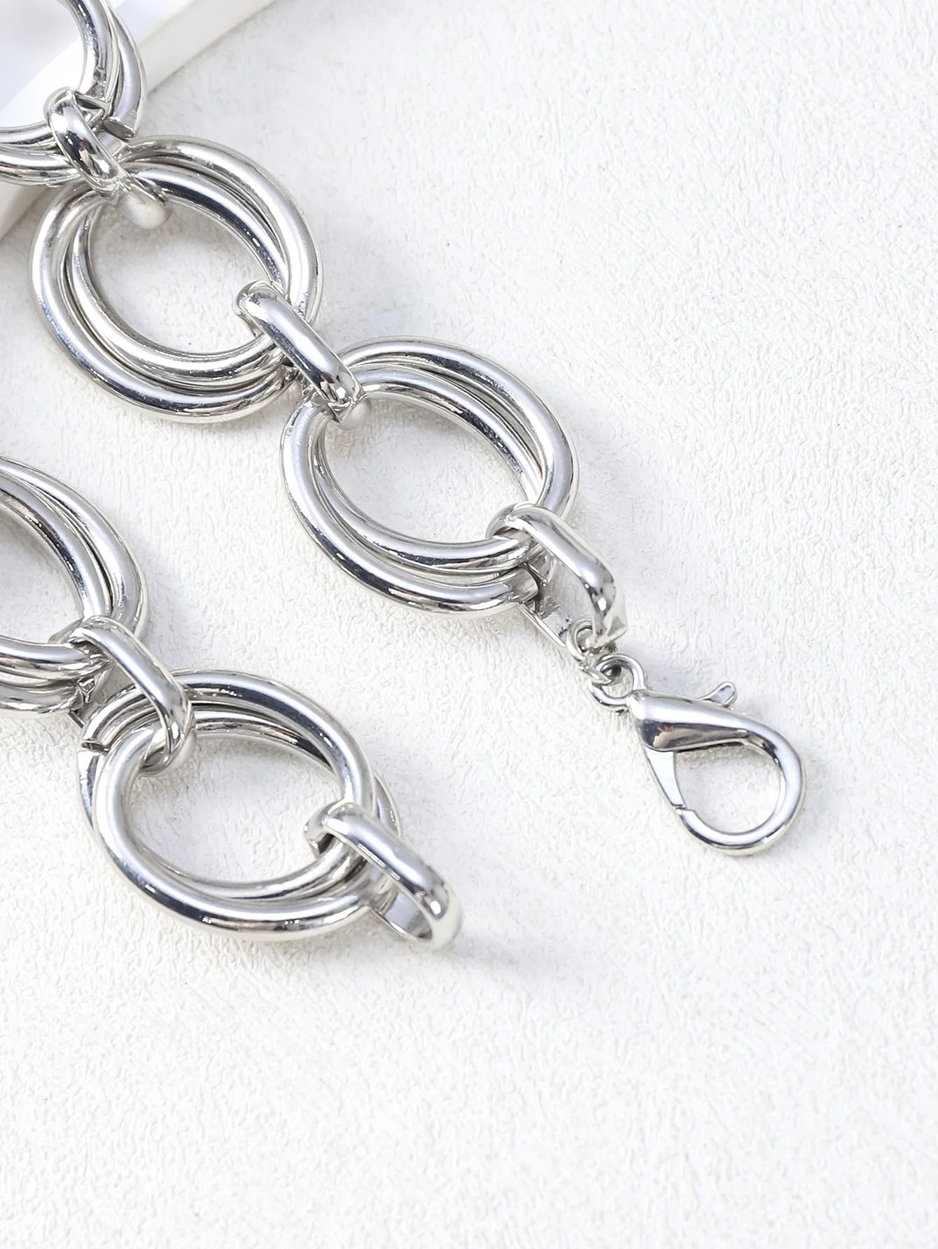 Never Fade Stainless Steel Oval Links Chain Minimalist Metal Links Bracelets