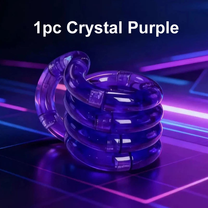 1/3/5pcs Deformable Rope Crystal Twist Rope Pressure Stress Relief Toys