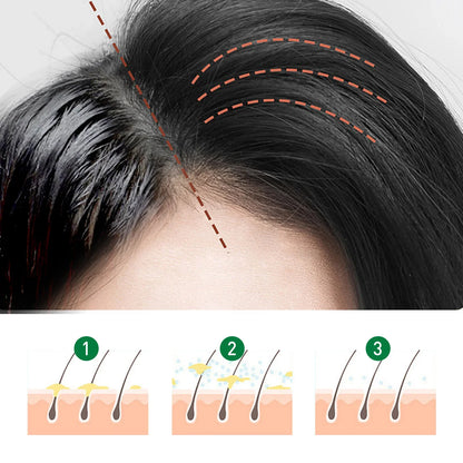 Laca para el cabello esponjosa con control de grasa