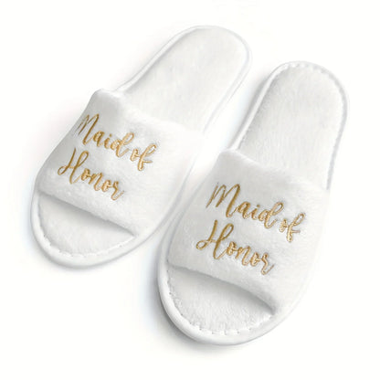 Bridal Party Slippers Set