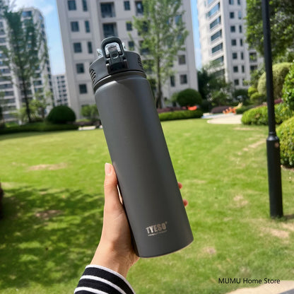 TYESO 600/750ML Stainless Steel Thermo Water Bottles
