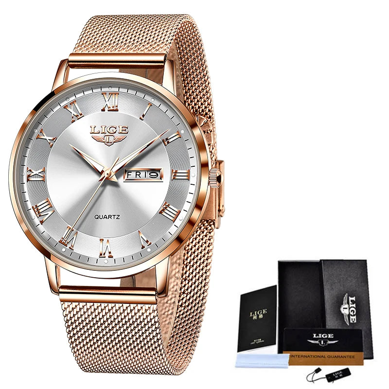 Luxury Creative Steel Bracelet Waterproof Watches