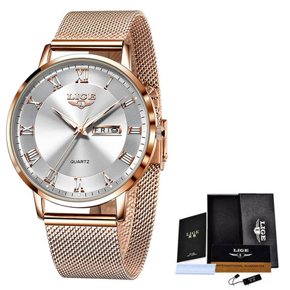 Luxury Creative Steel Bracelet Waterproof Watches