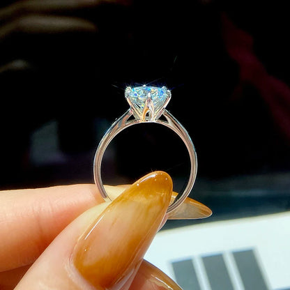 DANA 0.5-2ct Real Moissanite Ring