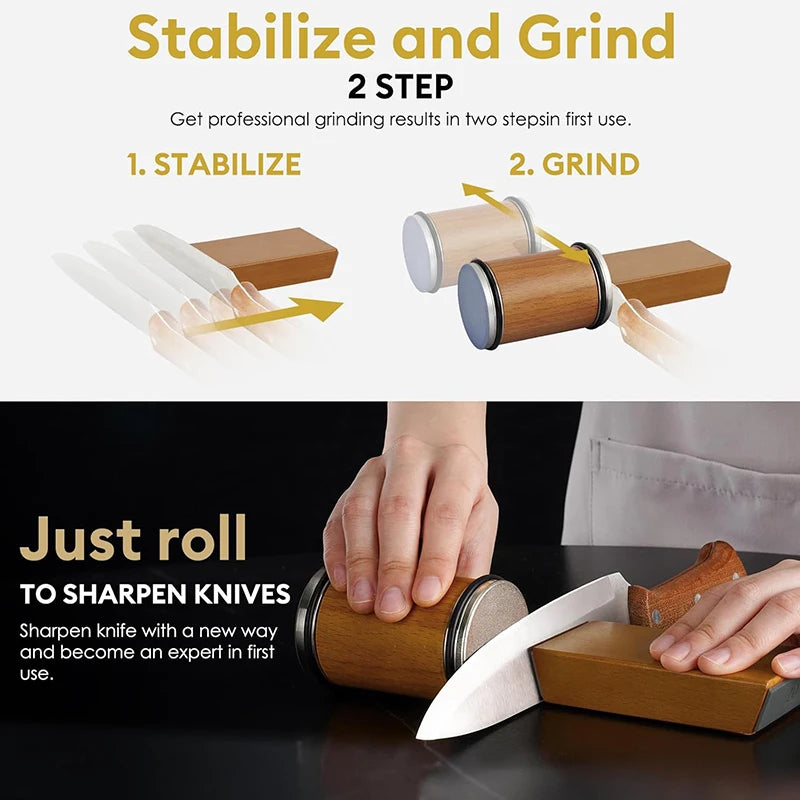 Rolling Knife Magnetic Knife Sharpener