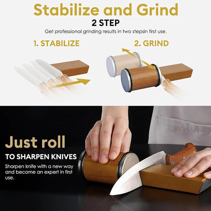 Rolling Knife Magnetic Knife Sharpener