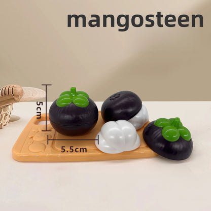 Simulated Kitchen Cutting Cookware Simulated Fruits Cutting Toys Set