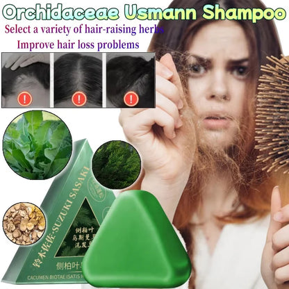 Natural Herbal Shampoo Soap Usman Grass Handmade Soap