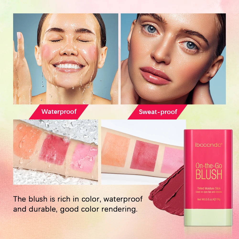Make Up Functional Blush Stick Easy Color Rouge Blusher