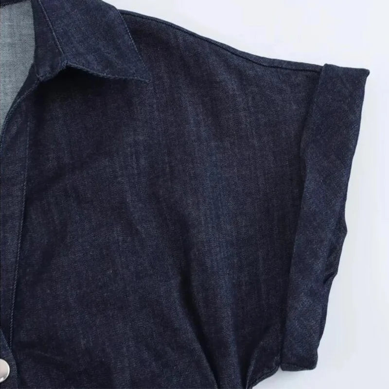 Ruched Short Sleeve Midi Dress