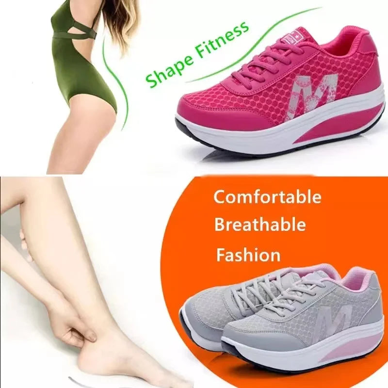 Casual Slim Fitness Swing Sneakers